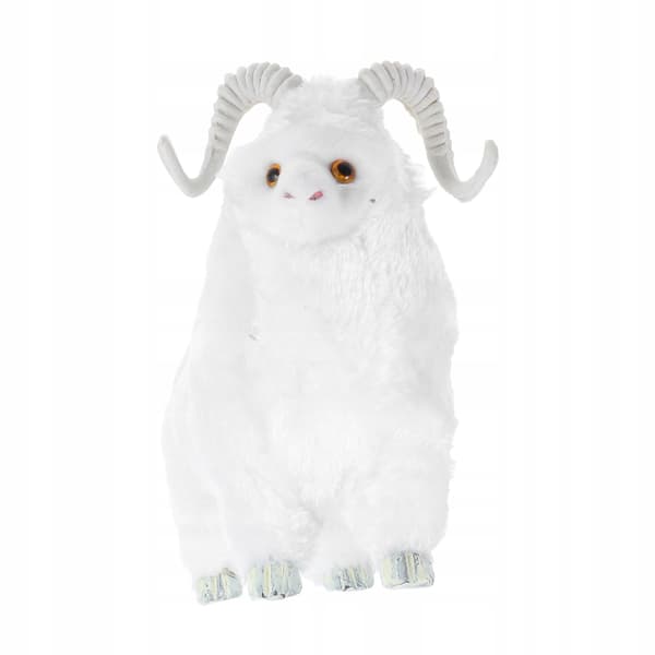 WHITE PLUSH SHEEP – A REALISTIC DECORATION AND TOY