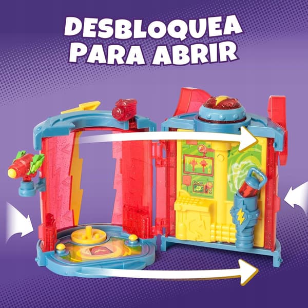 FURY STORM SECRET BASE ACTION SET WITH FIGURES AND ACCESSORIES