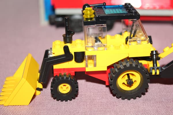 LEGO CITY TOWN TRAIN 4543 INSTRUCTIONS: Railroad Tractor Flatbed