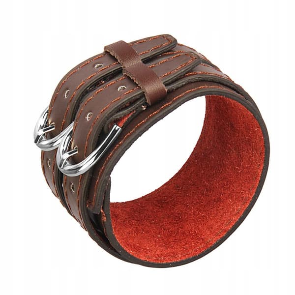 Men’s PU Leather Accessory with Double PU Leather, White