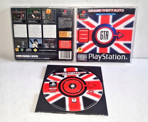 GRAND THEFT AUTO LONDON for PSX – READ THE DESCRIPTION!
