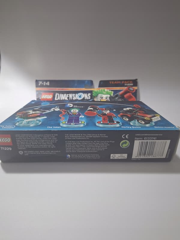 LEGO DIMENSIONS 71229 DC COMICS HARLEY JOKER TEAM PACK