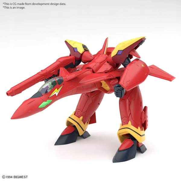 MACROSS - HG 1/100 VF-19 Custom Fire Valkyrie with Sound Boost - Model Kit
