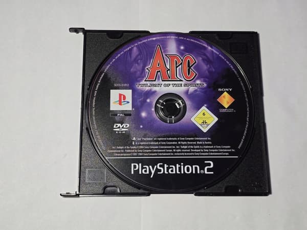ARC: Twilight of the Spirits – PS2 Game Disc Only