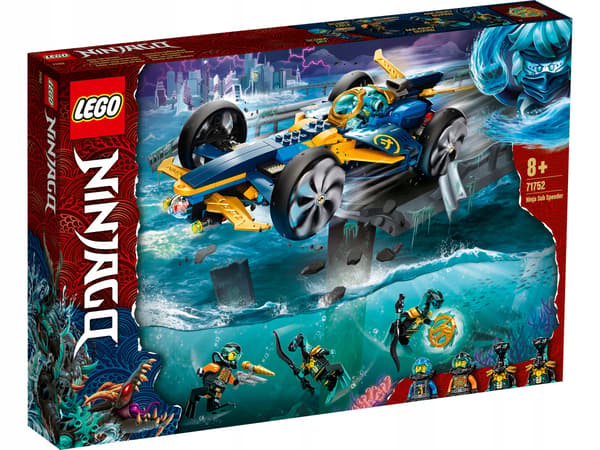 LEGO NINJAGO 71752 NINJA UNDERWATER HELICOPTER