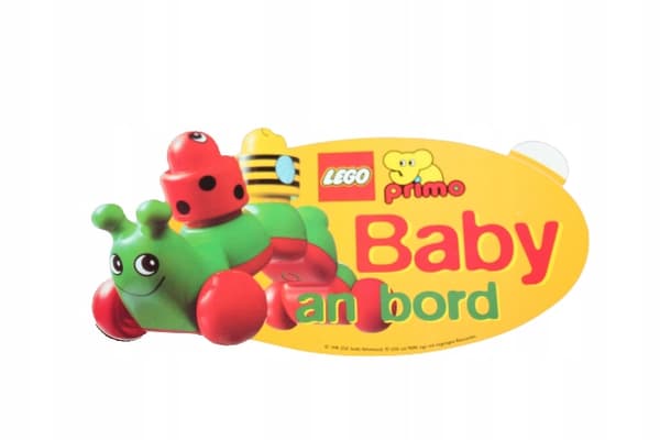 LEGO Baby on Board STICKER Gstk068 C1485