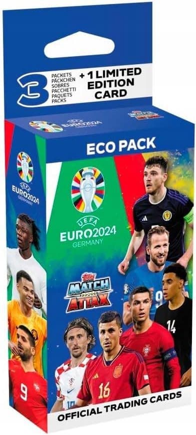 EURO 2024 TOPPS CARDS ECO PACK (FIGURINE)