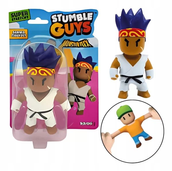 STUMBLE GUYS MONSTER FLEX STRETCHABLE RUBBER FIGURINES – SENSEI FIREFIST