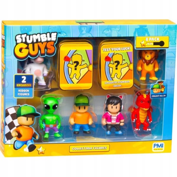 Stumble Guys figurines – Set of 8