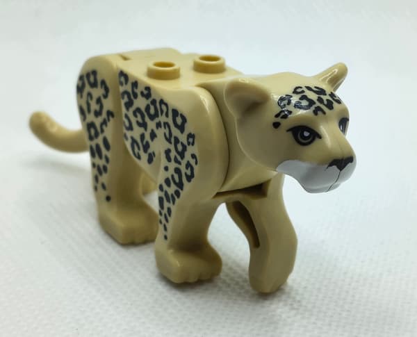 Lego bb0787c01pb02 leopard, big cat