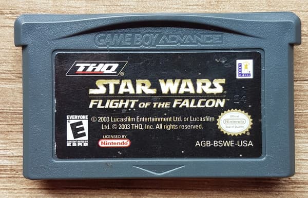 Star Wars Flight Falcon for Game Boy Advance – a gift – ORIGINAL!