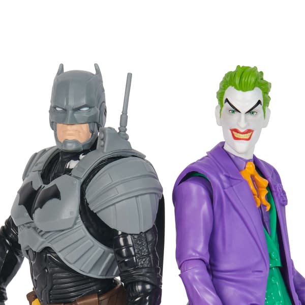 DC COMICS BATMAN VS THE JOKER FIGURES 2-IN-1 SET + ACCESSORIES 30CM