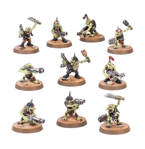 ORKS: Gretchin – 10-model sprues – ARMAGEDDON WH40k