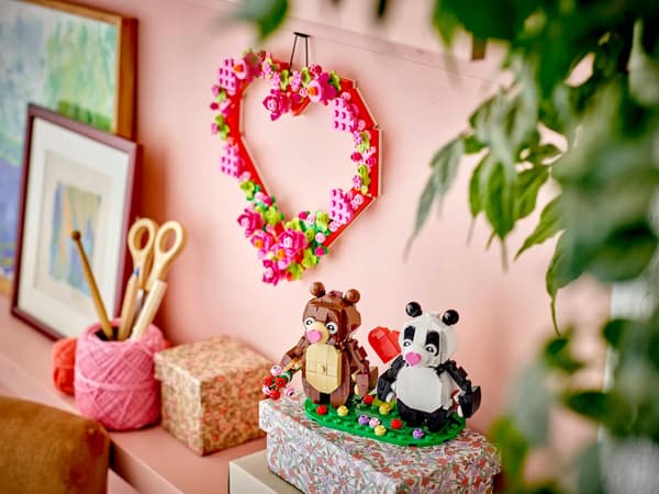 LEGO 40821 BrickHeadz – BEARS IN LOVE