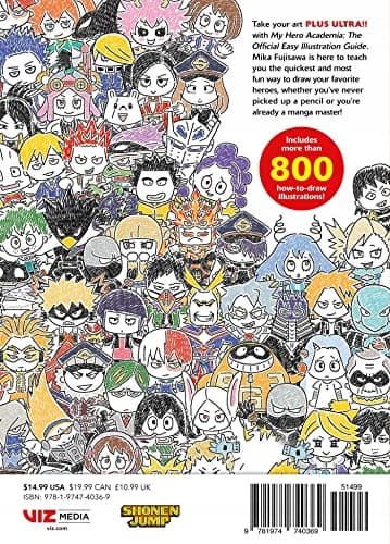 OFFICIAL EASY ILLUSTRATION GUIDE – Kohei Horikoshi [BOOK]