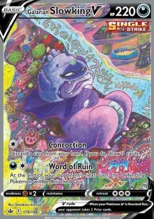 Pokemon Galarian Slowking V
