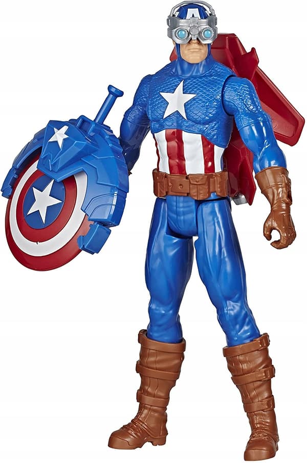 HASBRO CAPTAIN AMERICA BLAST GEAR LAUNCHER E7374