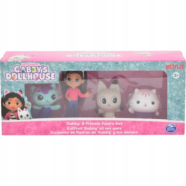 Spin Master Gabi’s Cat House multi-coloured figure set