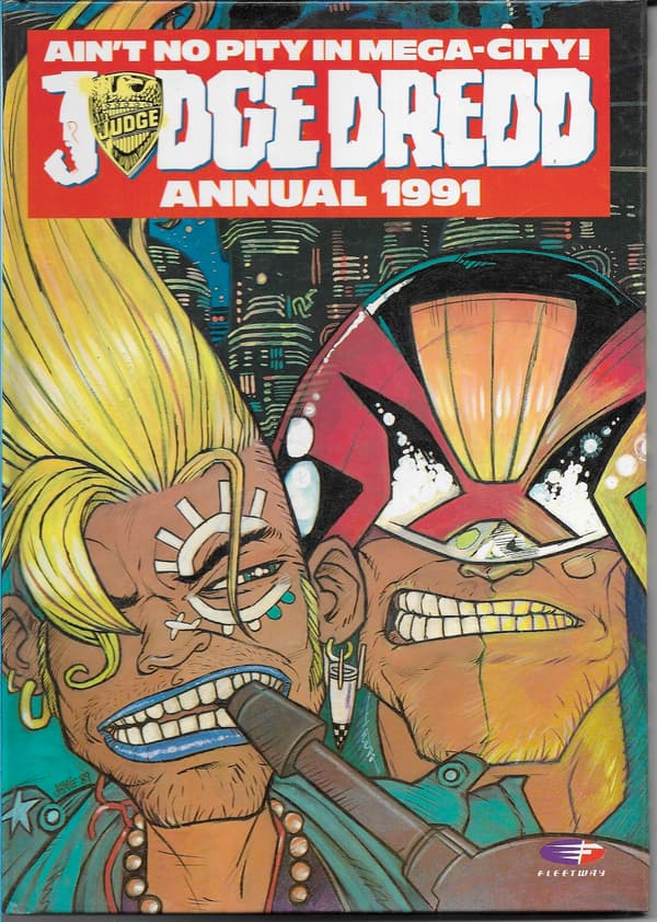Judge Dredd Annual Comic 1991 (in English), hardback