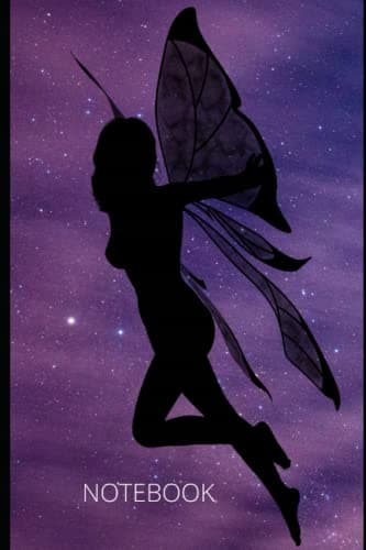Notebook: Fairy Notebook, 6x9 inches