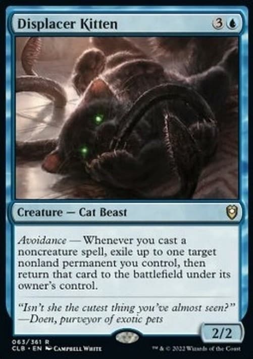 Magic: The Gathering Displacer Kitten