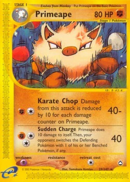 Pokemon TCG Primeape