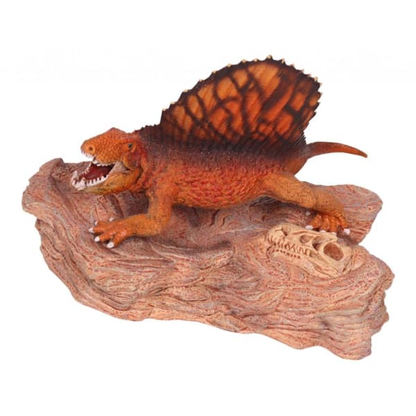 8.5 cm Prehistoric Dinosaur Model: Dimetrodon Animal Figurine