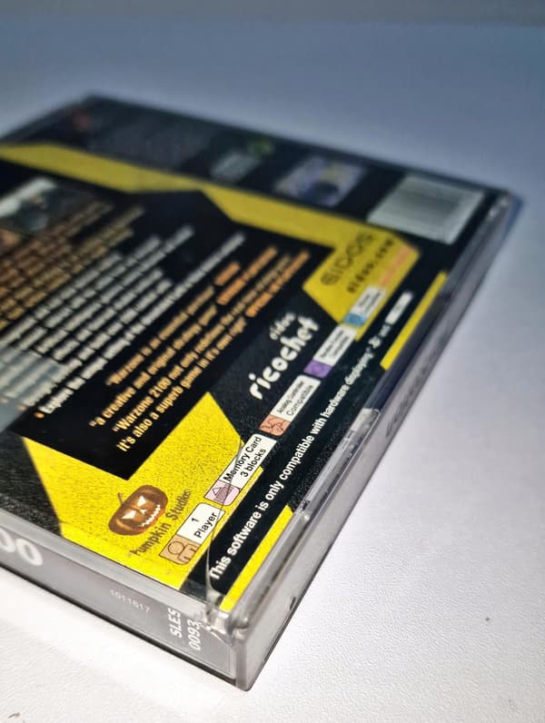 Warzone 2100 PlayStation (PSX) 3XA DISC + DB