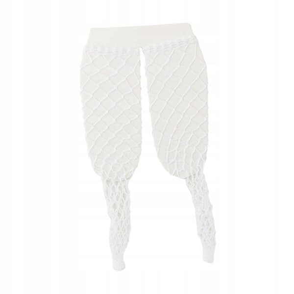 Miniature fishnet stocking, 1:6 scale. An accessory for doll leggings, white outfit