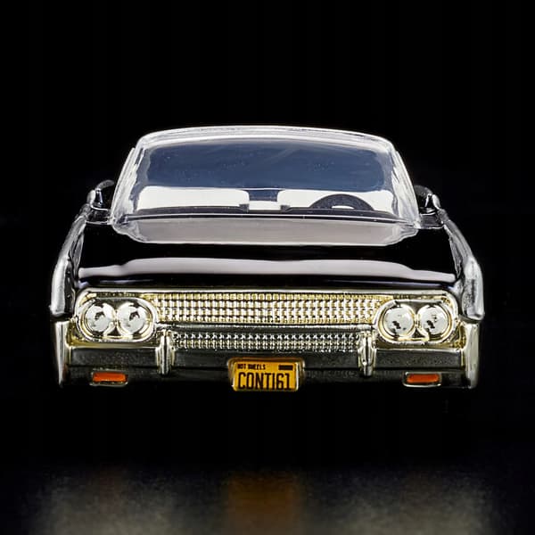 Hot Wheels RLC in a display case 61 Lincoln Continental in a display case
