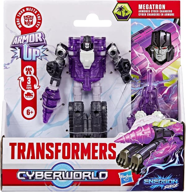 HASBRO Transformers Cyberworld Energon Surge Megatron Figure