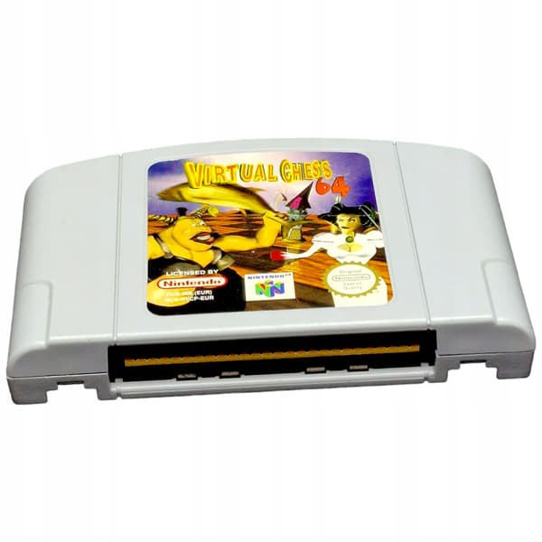 Virtual Chess 64 Nintendo 64 / N64 / retro cartridge
