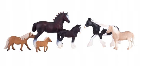 MOJO – 6-Piece Horses Play Set [Figurine]