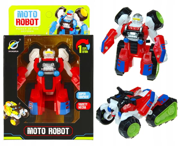 MegaCreative 2-in-1 Quad Robot