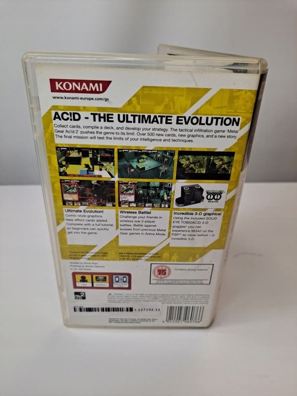 Metal Gear AC!D 2 PSP game