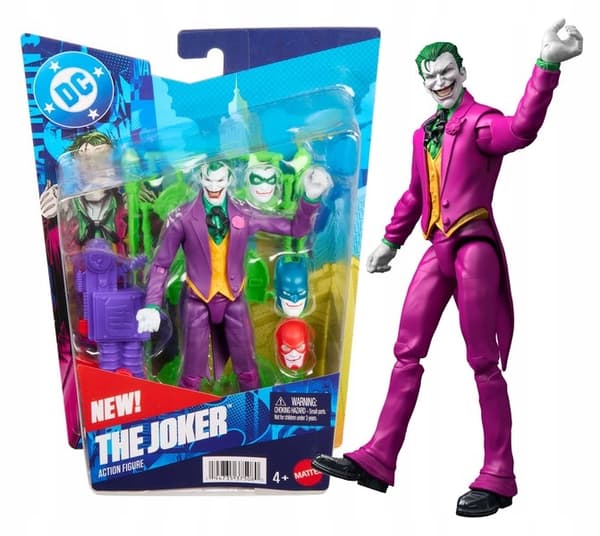 DC COMICS Joker 17cm Superhero Figure + accessories