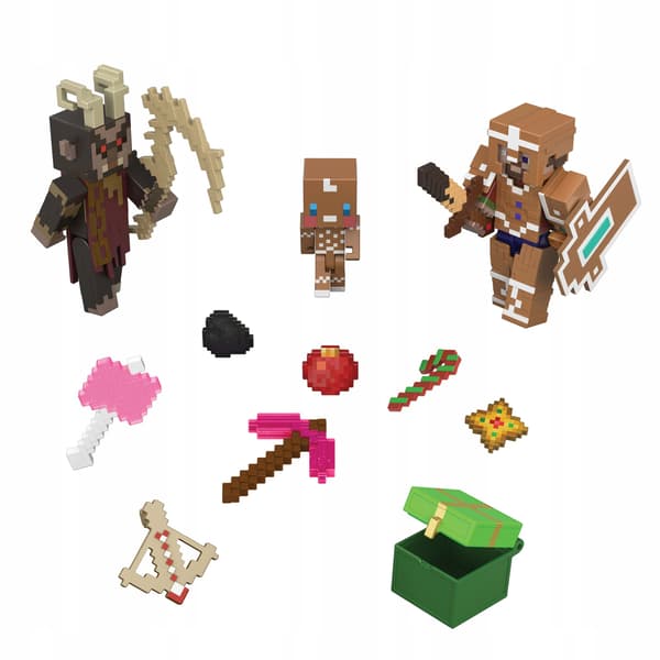 MINECRAFT ADVENT CALENDAR – 24 PIECES: FIGURINES AND ACCESSORIES