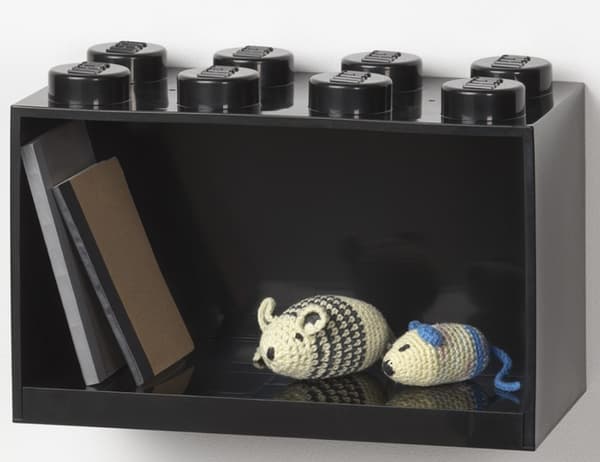 LEGO brick-shaped shelf 41151730, red