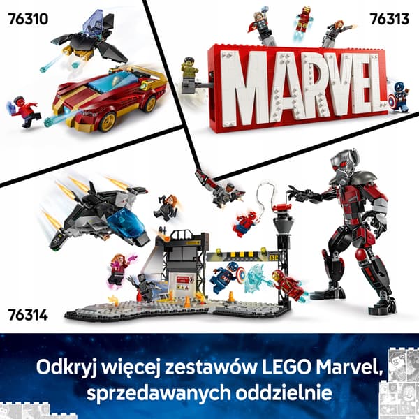 LEGO Marvel: Iron Man’s Mech vs Ultron 76307