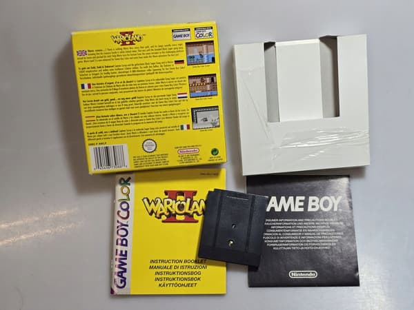 WARIOLAND II BOX SET FOR GAME BOY COLOUR