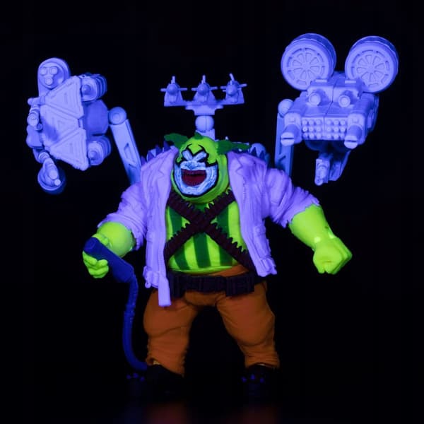 Spawn action figure: The Clown (Black Light Edition) (Gold Label) 30 cm