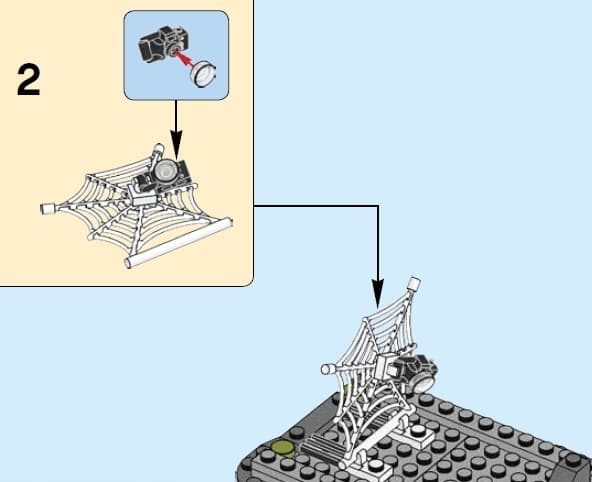 Lego 76057 @@@ SPIDER-MAN + CAMERA @@@ minifigure from the set