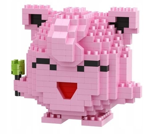 Pokémon JIGGLYPUFF Figure Building Blocks Set Go BOX Pokémon
