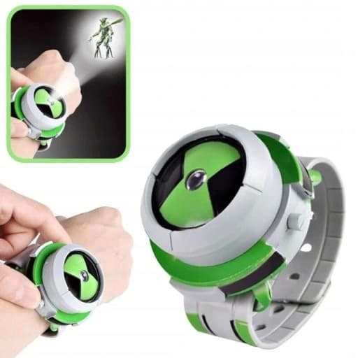 BEN 10 OMNITRIX PROJECTOR WITH ALIEN FIGURINES AND SPACE CLOCK – A GIFT FOR CHILDREN