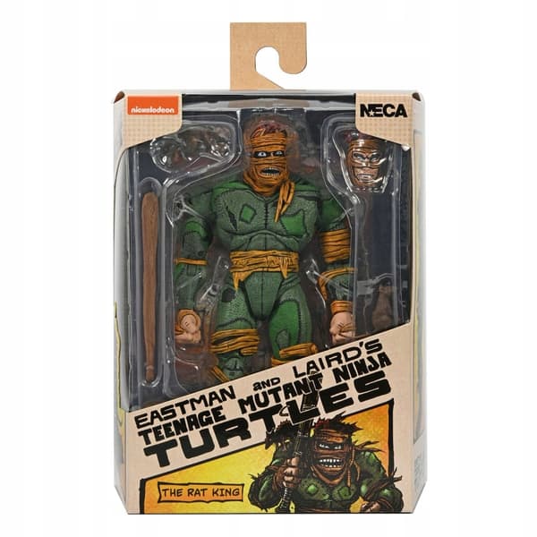 TMNT (Mirage Comics) Rat King Action Figure – NECA, 18 cm