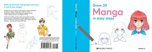 DRAW 30 MANGA IN EASY STEPS – Yishan Li (BOOK)