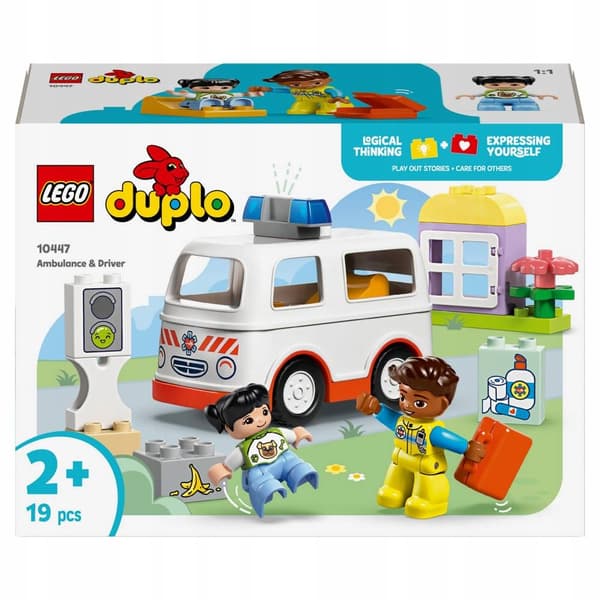 LEGO DUPLO TOWN Ambulance with Driver 10447