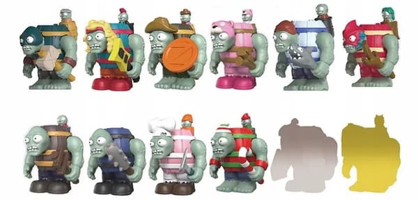 Plants vs Zombies ‘Surprise’ Zombie Gift Set with Figurines in a Box