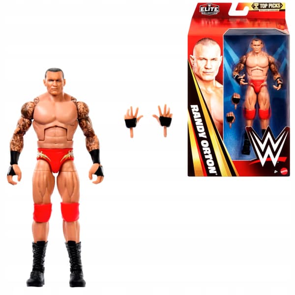 Mattel WWE Elite Top Picks Randy Orton action figure, 15 cm