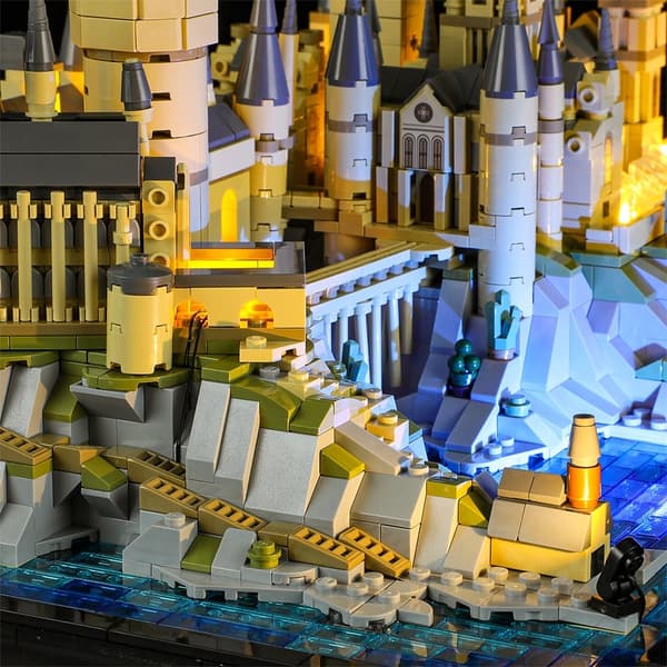 LED Lighting Lighting set for Hogwarts Castle and the surrounding area